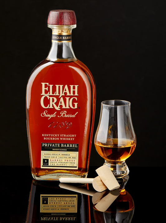 Elijah Craig Barrel Proof Single Barrel 9yr Old ("Broken Hammer")